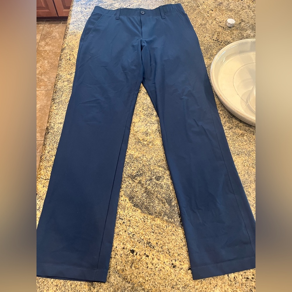 Men's Under Armour Blue Golf Pants